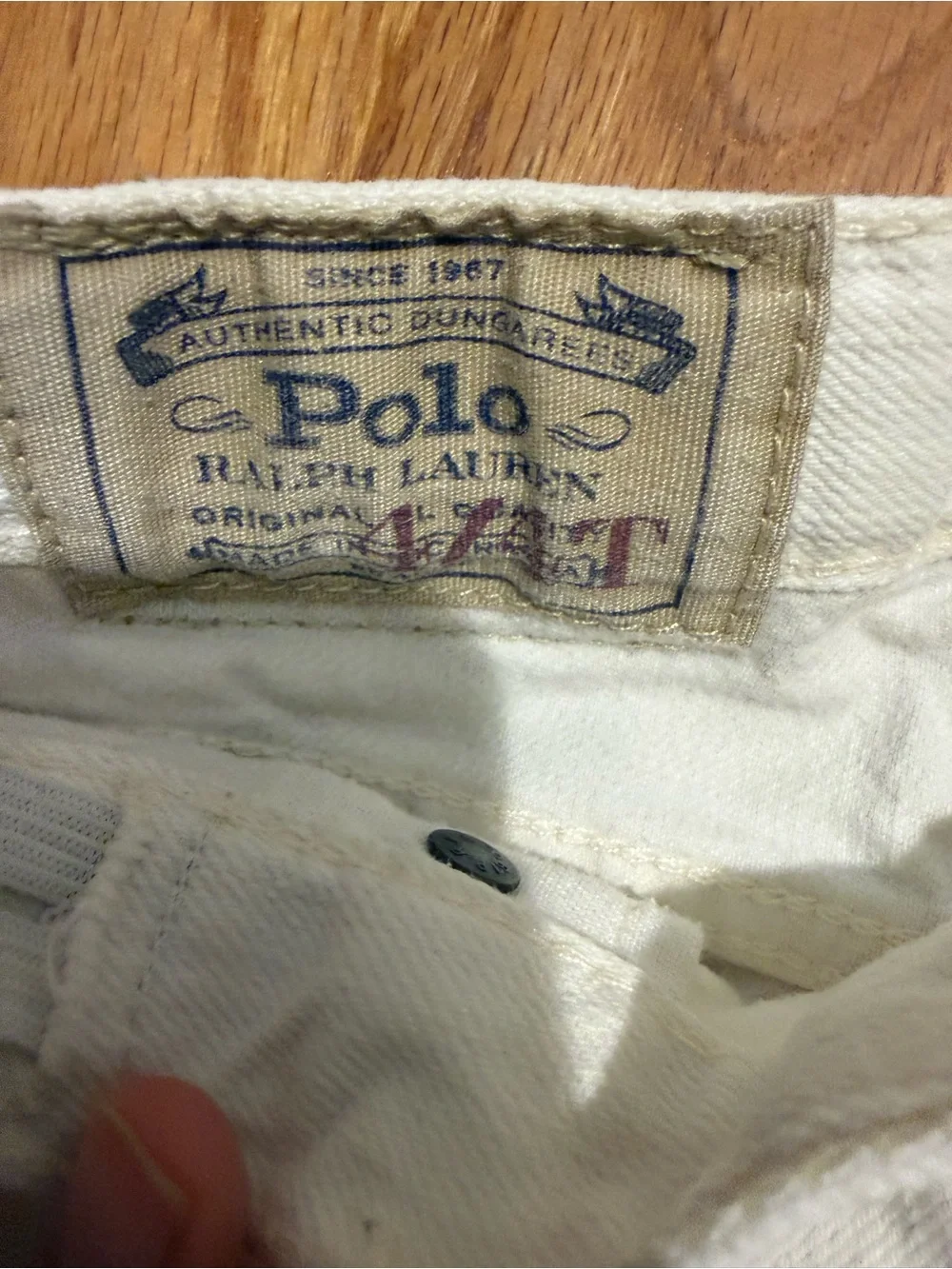 Ralph Lauren polo white  Toddler Cotton Shorts 4t
